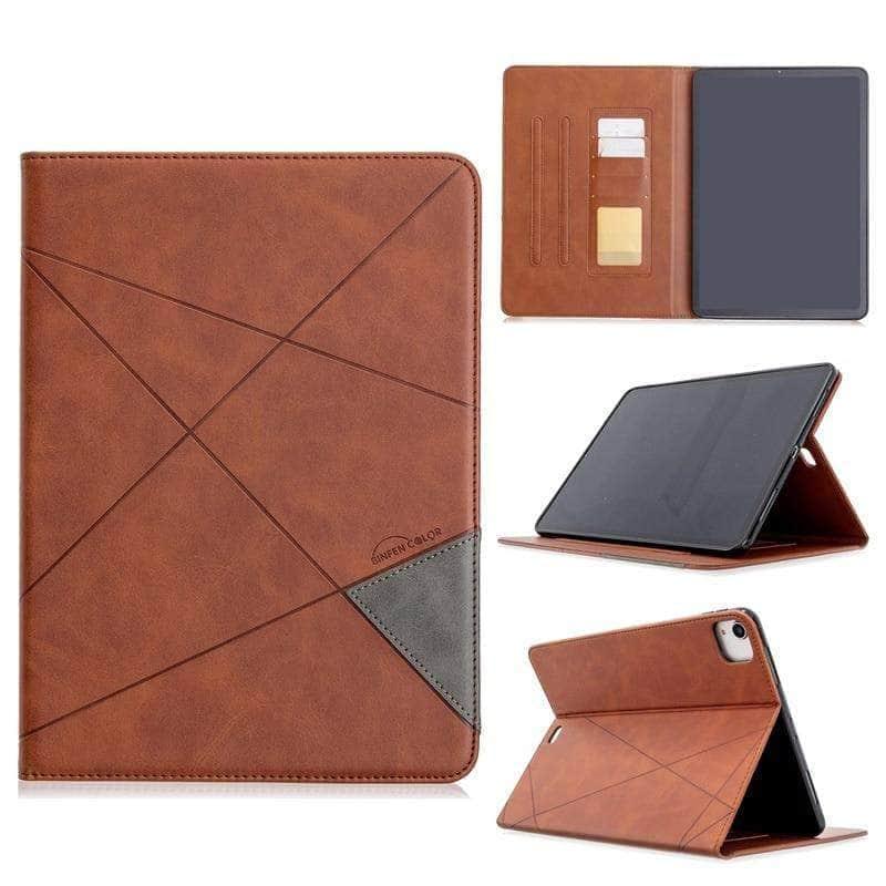 2020 iPad Pro 11 Inch Smart PU Leather Case with Card Holder & Stand - Perfect for Work, Travel & Daily Protection