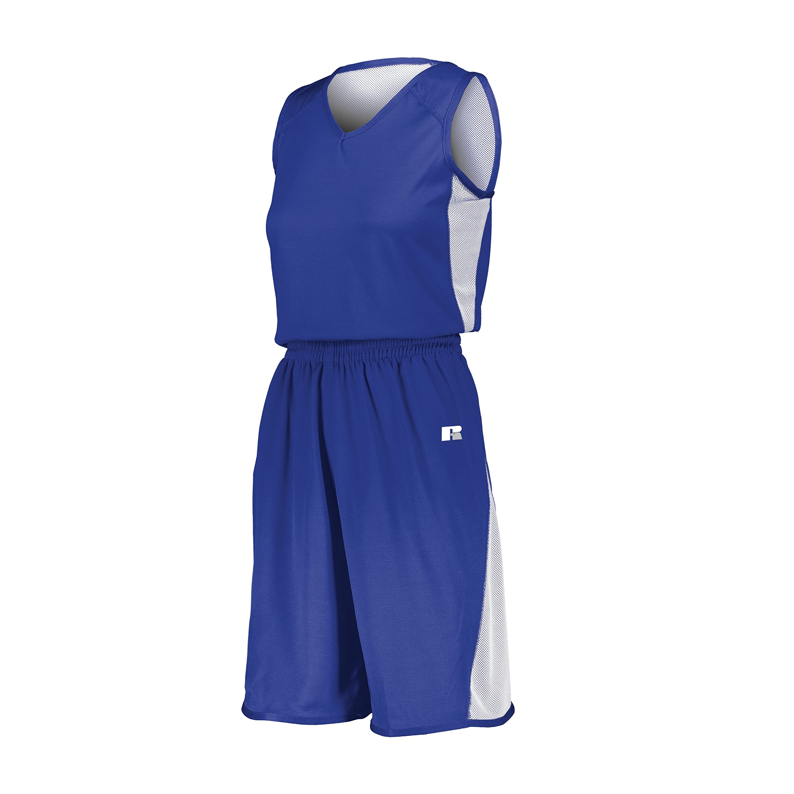 Russell Athletic Women's Reversible Basketball Jersey - Breathable Single Ply Fabric for Comfort & Performance - Perfect for Training, Games & Casual Wear