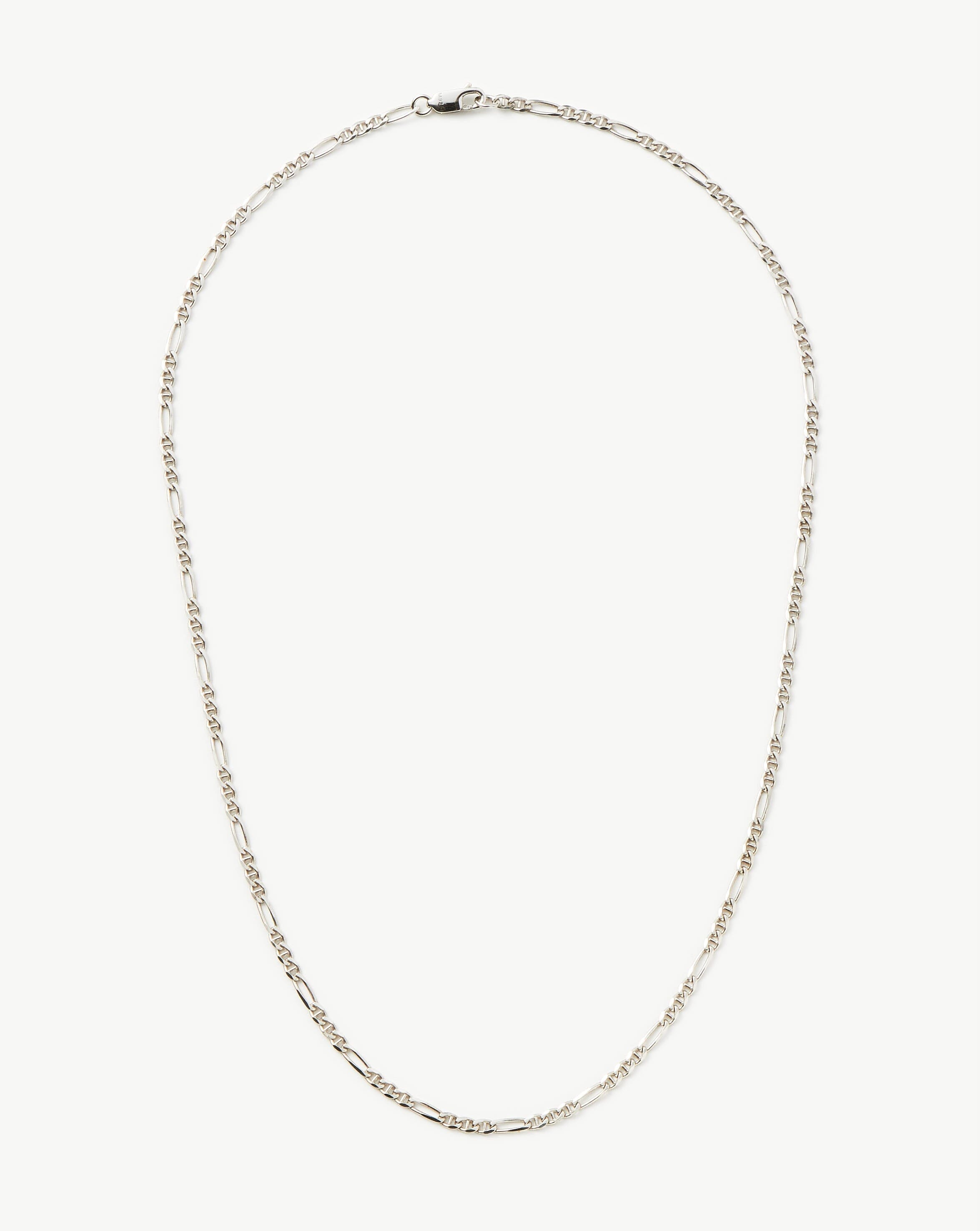 Men's Filia Curb Chain Necklace - 18K Gold Plated Stainless Steel Jewelry for Casual & Formal Wear - Perfect Gift for Him, Valentine's Day & Anniversary