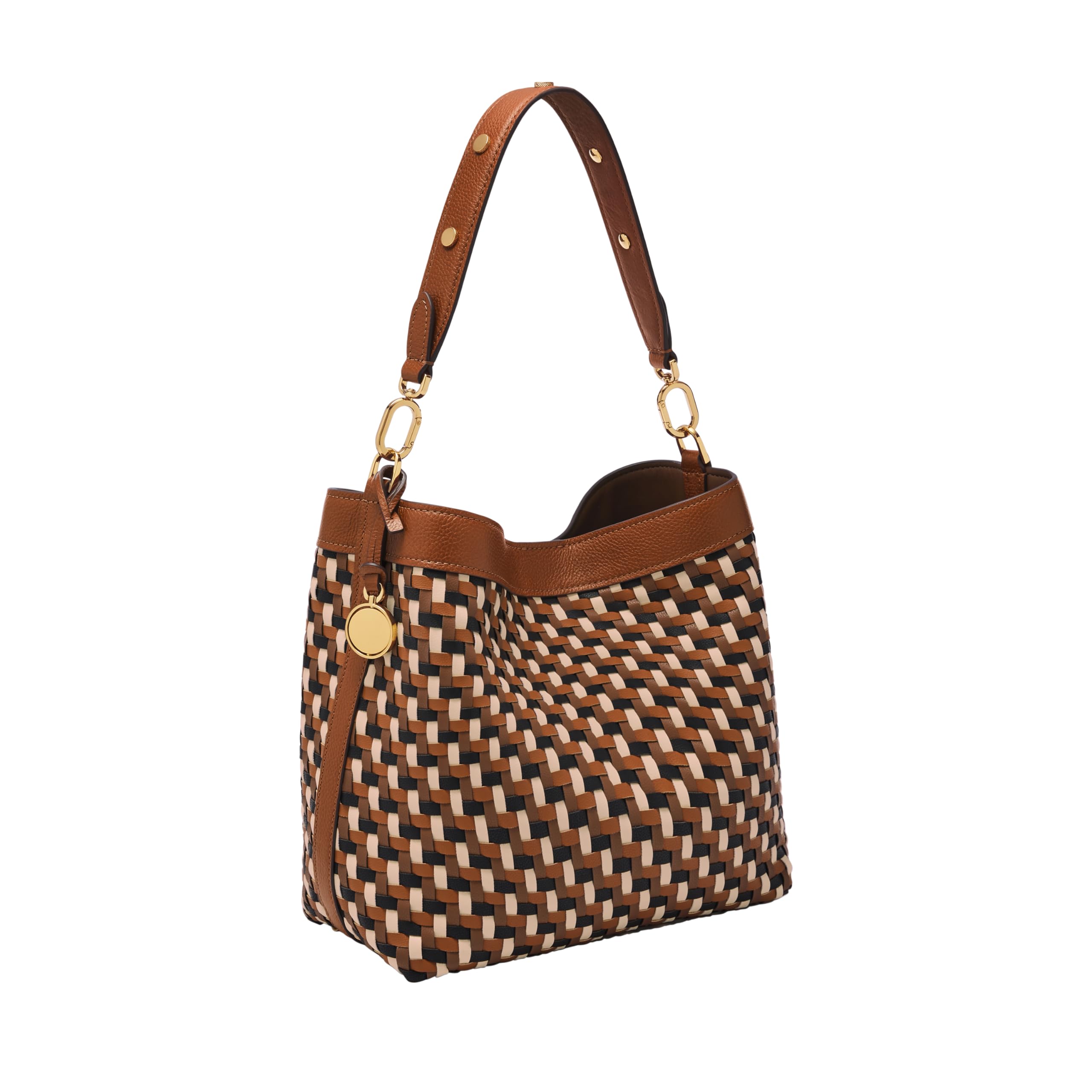 Fossil Jessie Shoulder Bag for Women - Genuine Leather Crossbody Purse with Adjustable Strap, Perfect for Work, Travel & Everyday Use