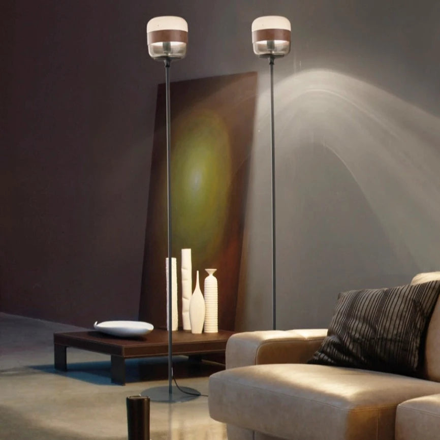 FUTURA Modern LED Floor Lamp with Adjustable Brightness - Stylish Standing Light for Living Room, Bedroom & Office - Energy Efficient Home Decor Lighting