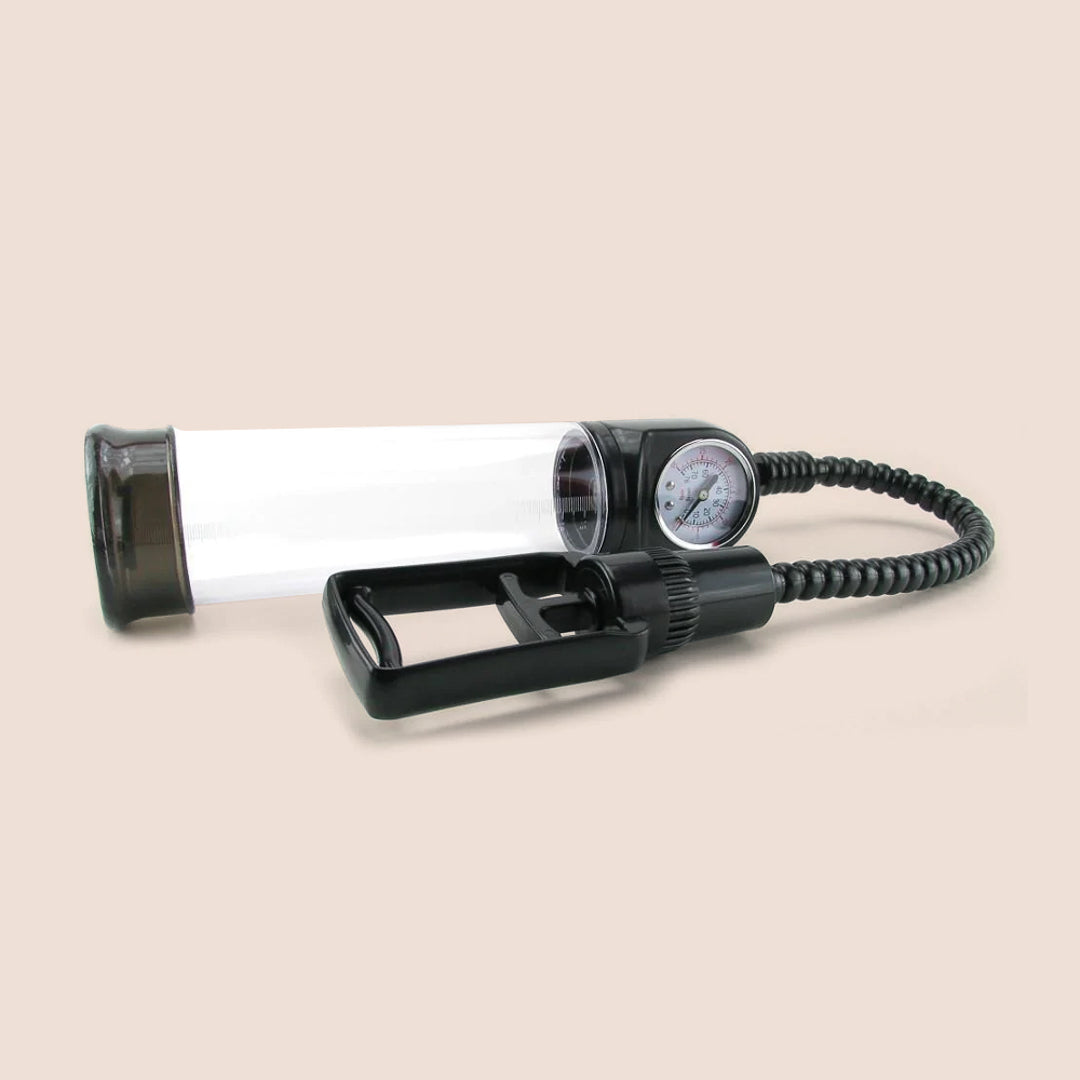 Optimum Series® Master Gauge™ Penis Pump with Easy-to-Read Pressure Gauge - Enhance Intimacy & Performance for Men | Perfect for Couples, Solo Use & ED Therapy