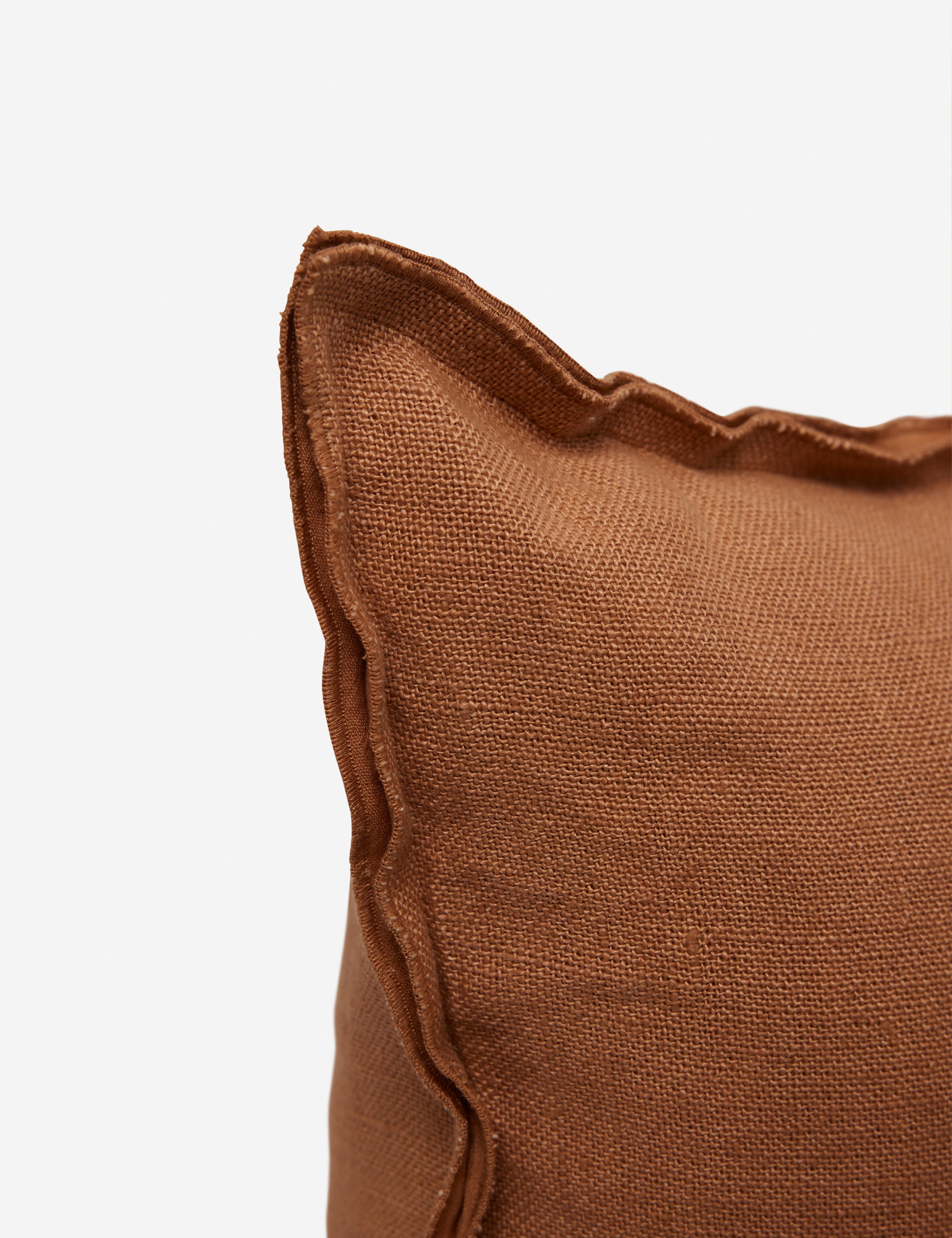 Arlo Linen Pillow - Premium 100% Natural Linen Pillow Cover for Bedroom, Sofa & Couch - Breathable & Hypoallergenic Bedding Accessories for Home Decor & Comfort