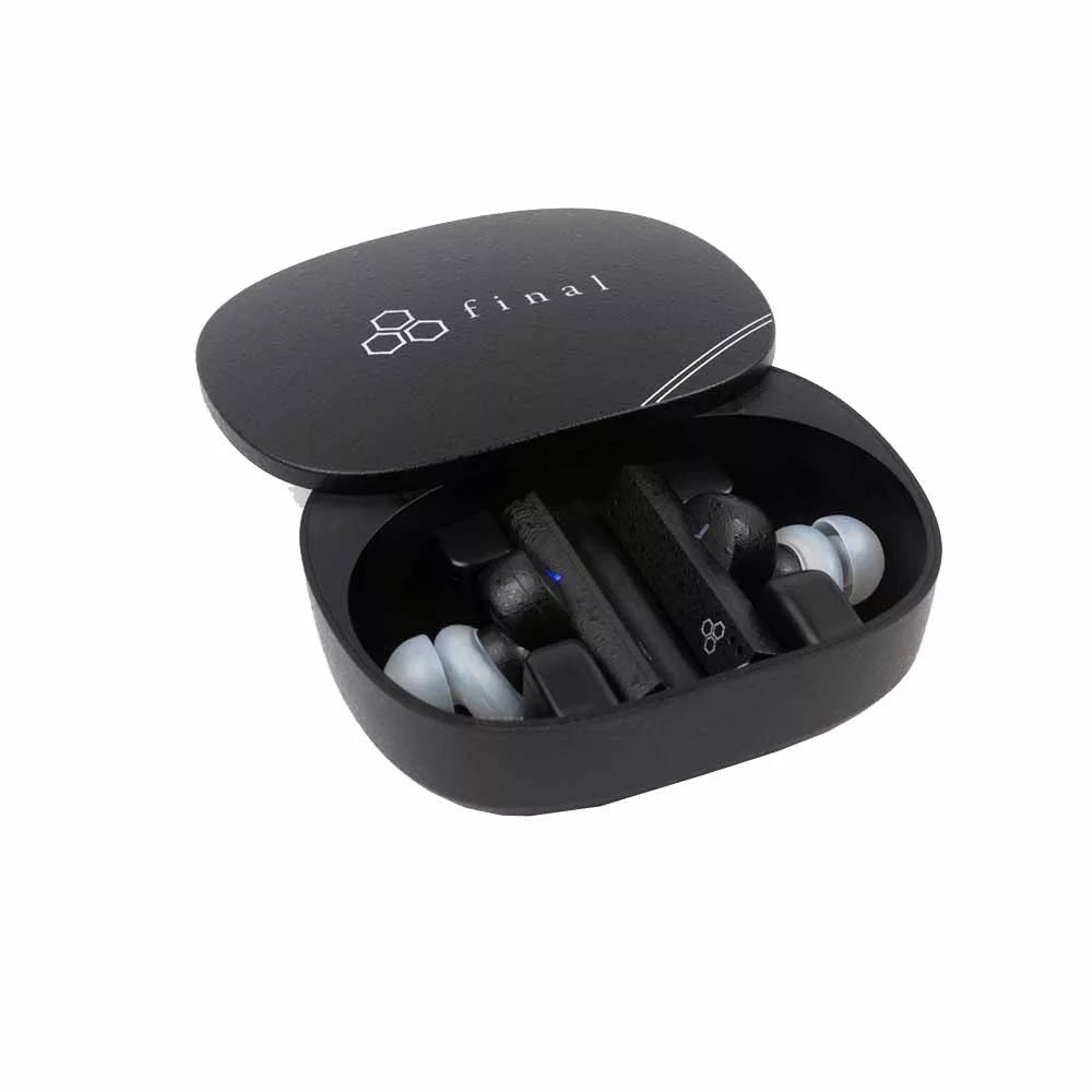 Final ZE8000 MK2 True Wireless Earbuds with Active Noise Cancelling - Premium Bluetooth Headphones for Commuting, Workouts & Travel