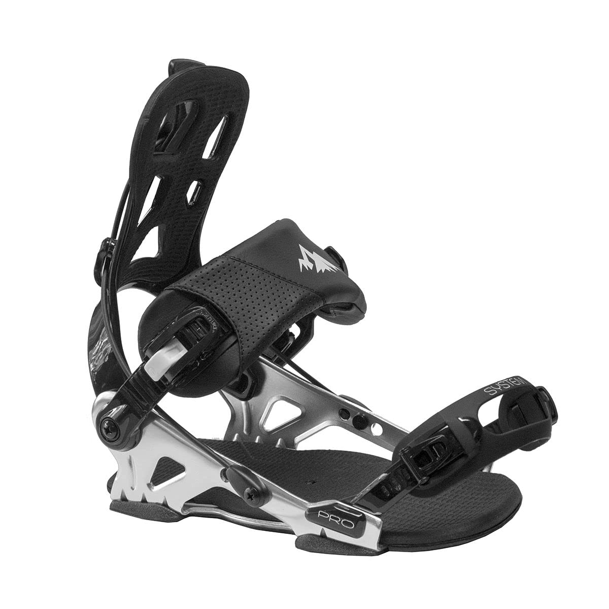 System Pro AM Snowboard Bindings 2025 - All-Mountain Freestyle Snowboard Bindings for Men & Women | Perfect for Park, Powder & Backcountry Riding