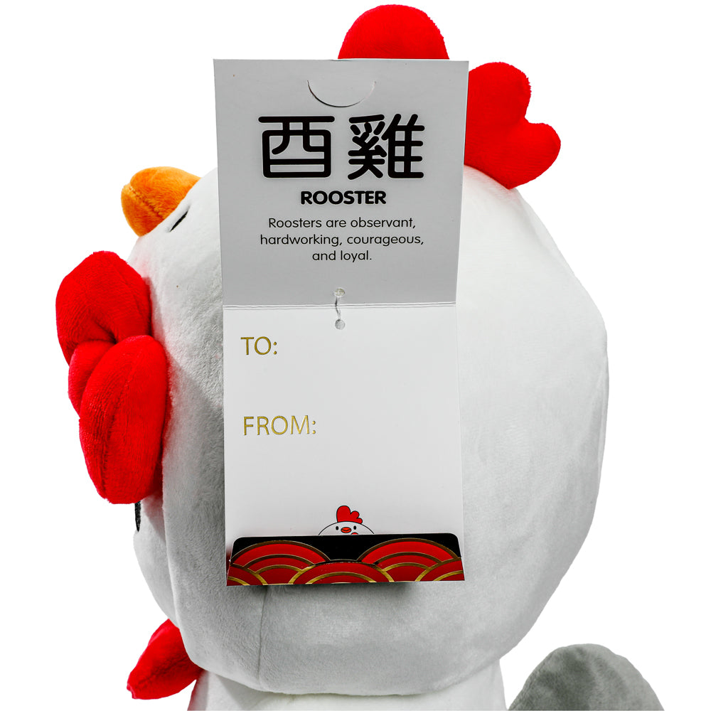 Cute Hello Kitty Rooster Plush Toy - Soft Stuffed Animal for Kids & Collectors | Perfect for Birthday Gifts, Bedroom Decor, and Kawaii Collections