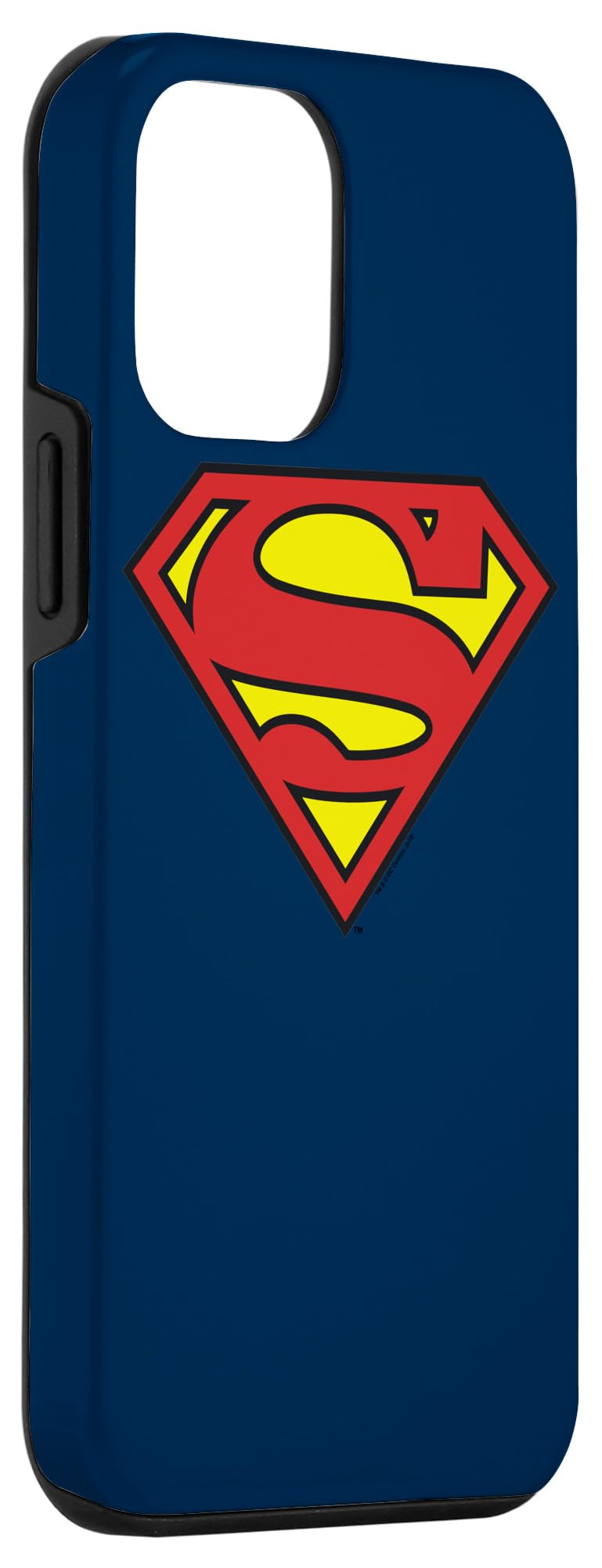 iPhone 12 Mini Case with Superman Classic Shield Logo - Durable Protective Cover for Everyday Use, Work & Travel