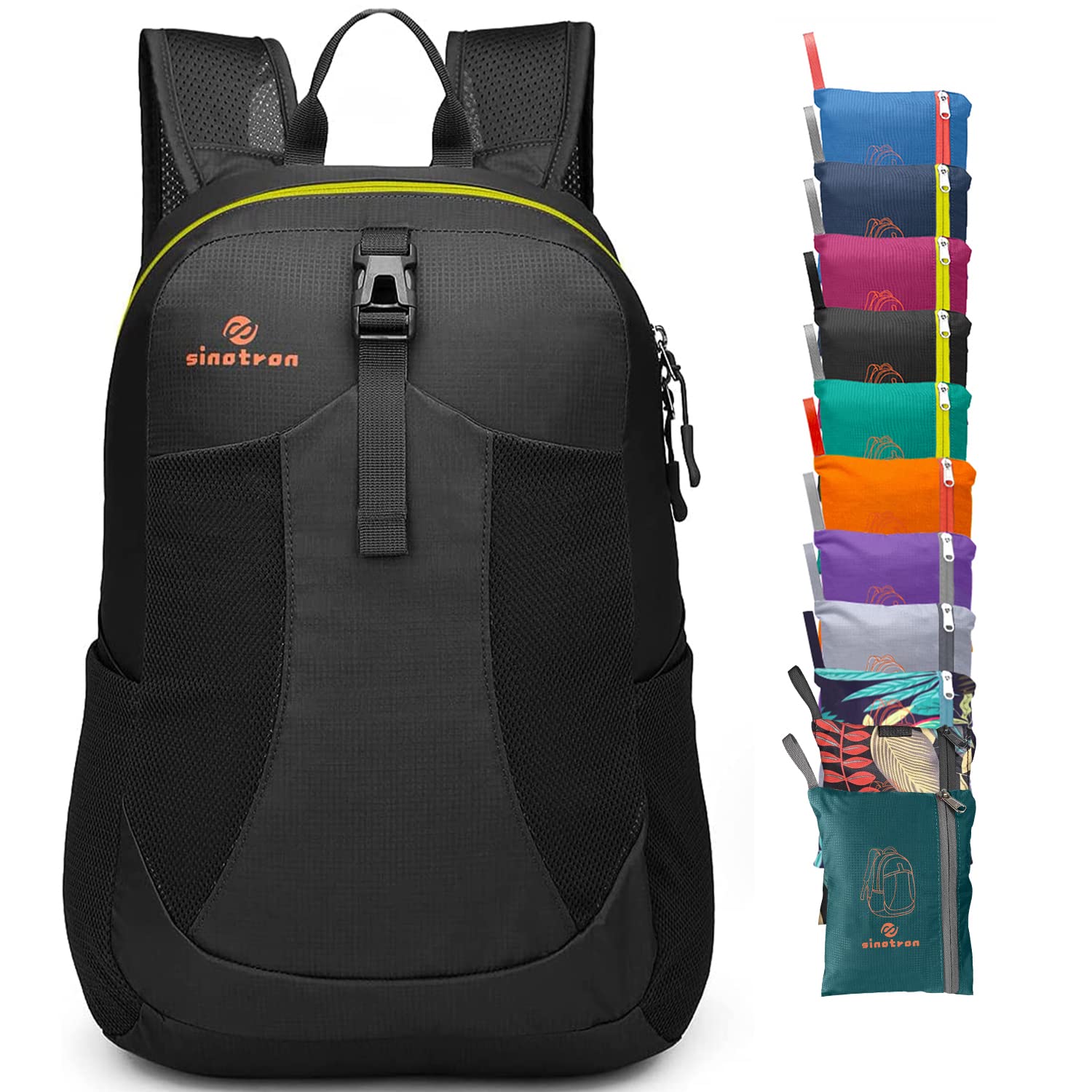 Sinotron 22L Lightweight Packable Hiking Backpack - Compact Daypack for Women & Men - Perfect for Travel, Camping, Hiking & Outdoor Adventures