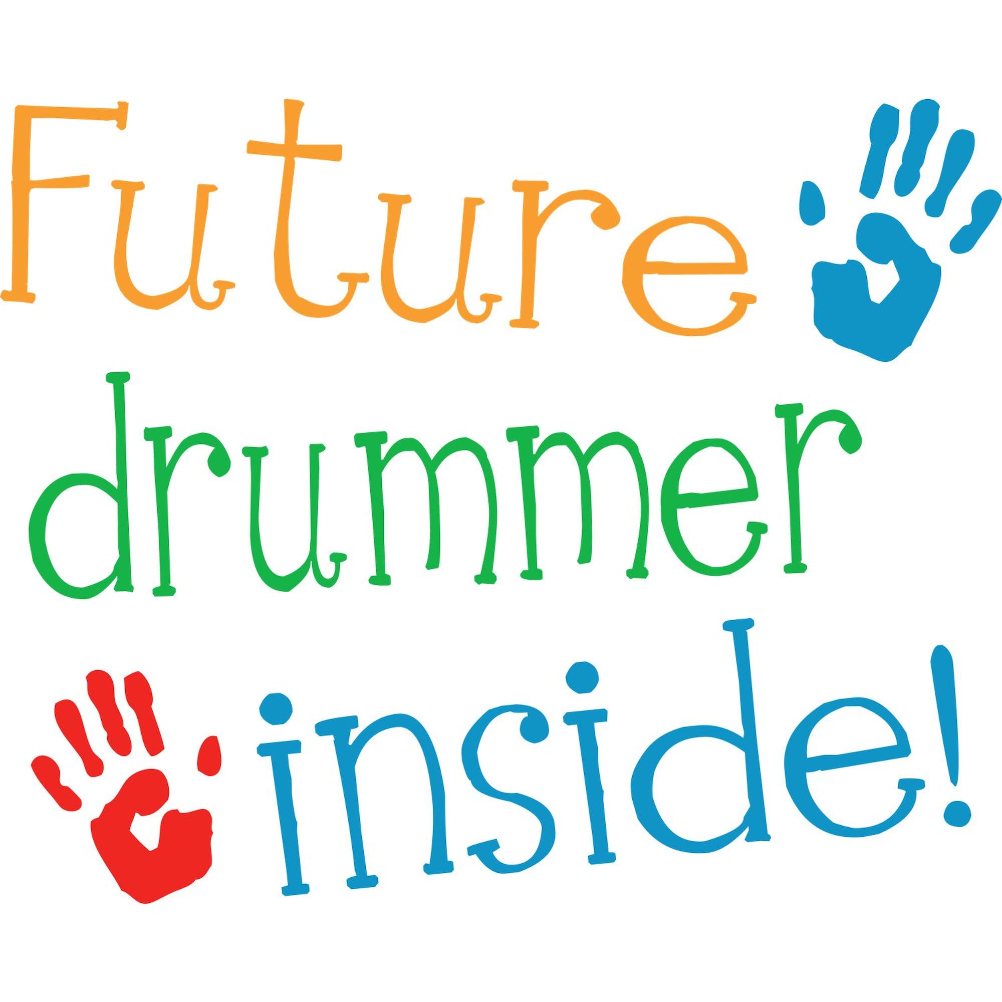 Drummer Maternity T-Shirt for Women - Ruched Side Design, Comfortable & Stylish Pregnancy Tee - Perfect for Concerts, Baby Showers & Casual Wear