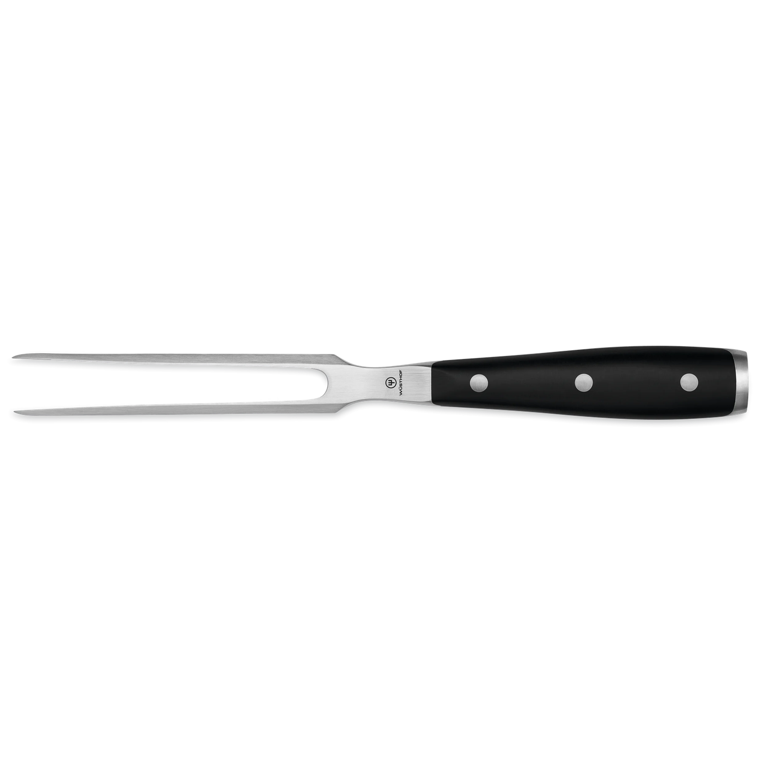Wusthof Classic Icon 6-Inch Straight Meat Fork - Premium Stainless Steel BBQ Fork for Grilling, Roasting & Carving - Perfect for Steak, Turkey & Ham