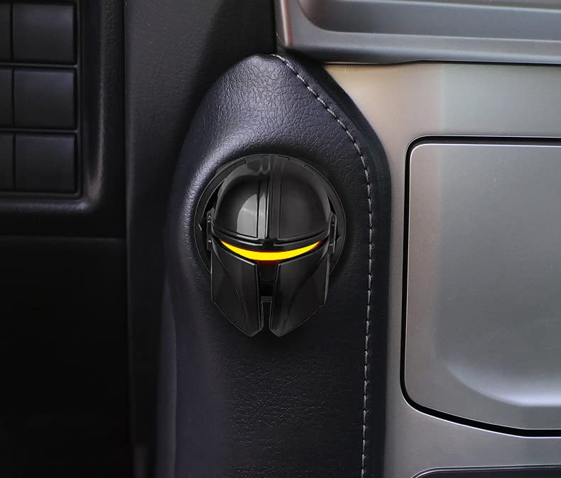 Car Push Start Button Cover - Premium Engine Start Stop Button Protector | Unique Car Accessories & Interior Decor | Fun Gift for Men | Perfect for Daily Commute & Road Trips