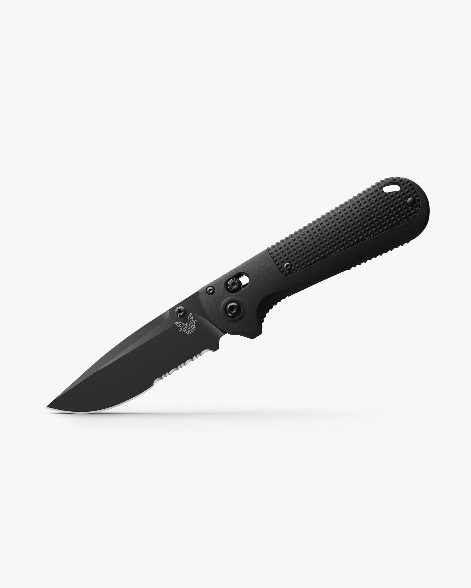 Redoubt® Black Grivory® Drop Point Tactical Knife - Outdoor Survival, Hunting, Camping & EDC Gear
