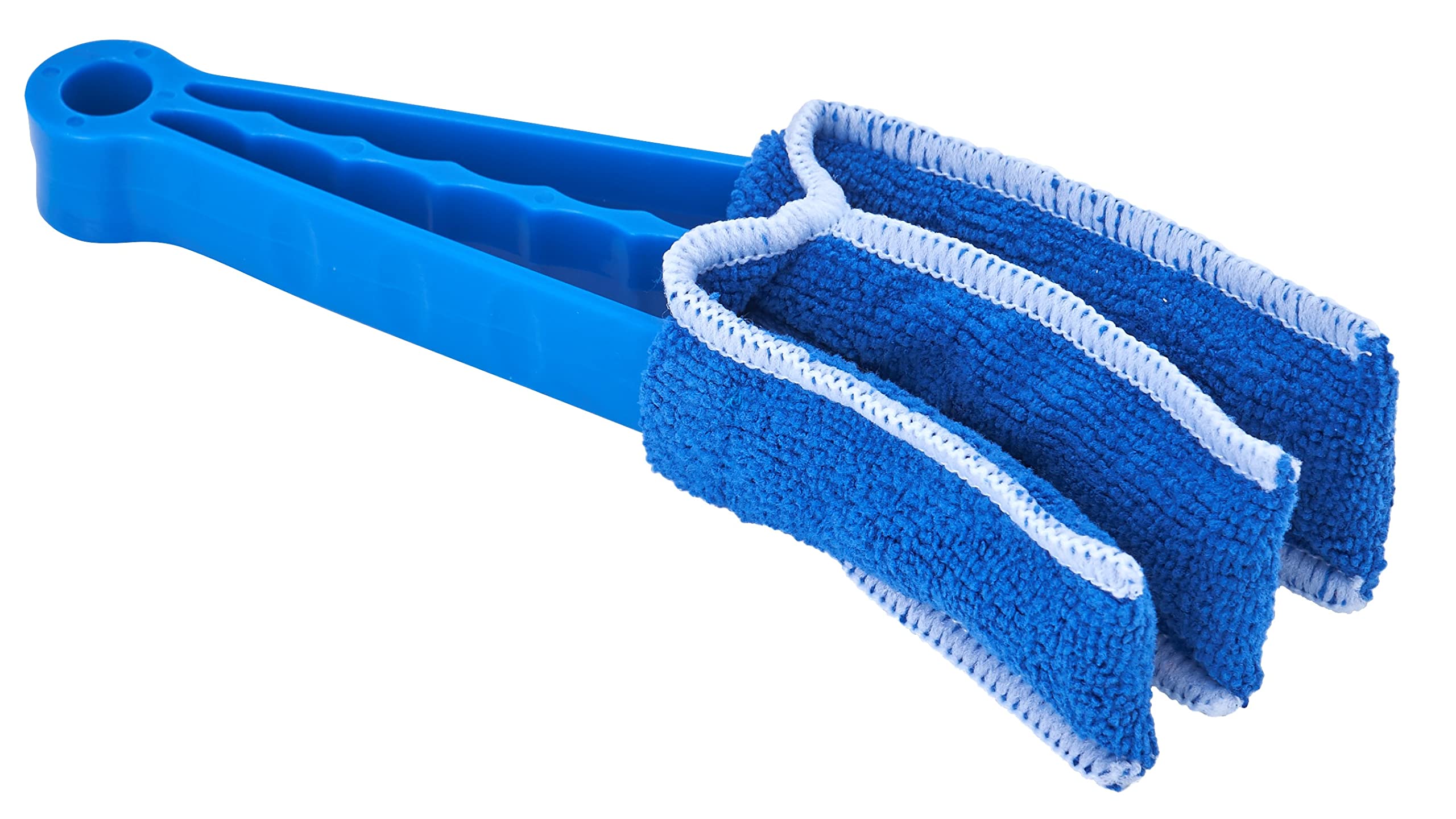 Superio Microfiber Blind Cleaner Duster Tool - Fan Blade & Air Duct Cleaning Kit with Washable Sleeve for Window Blinds, Vents, Shutters & Ceiling Fans - Perfect for Home, Office & HVAC Maintenance