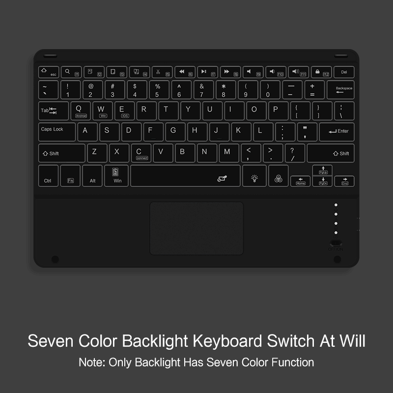 iPad Pro 12.9-inch (2021 Model) Backlit Keyboard Case - Slim Protective Cover with Backlight for Apple iPad Pro 5th Gen | Perfect for Work, Study & Travel