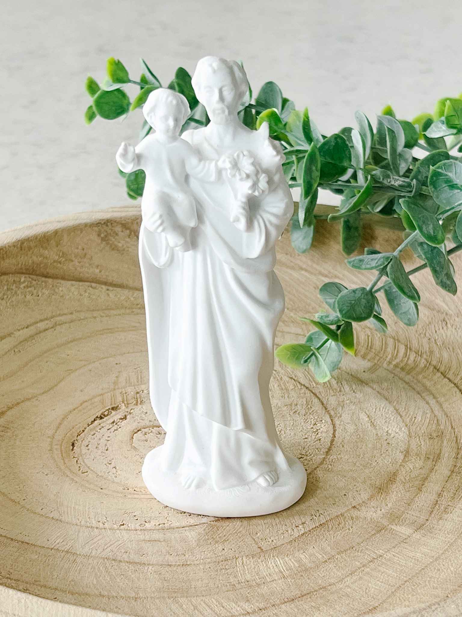 Saint Joseph Statue - Patron Saint of Workers & Families - Religious Home Decor for Catholic Gifts, Prayer Altar & Garden Statuary