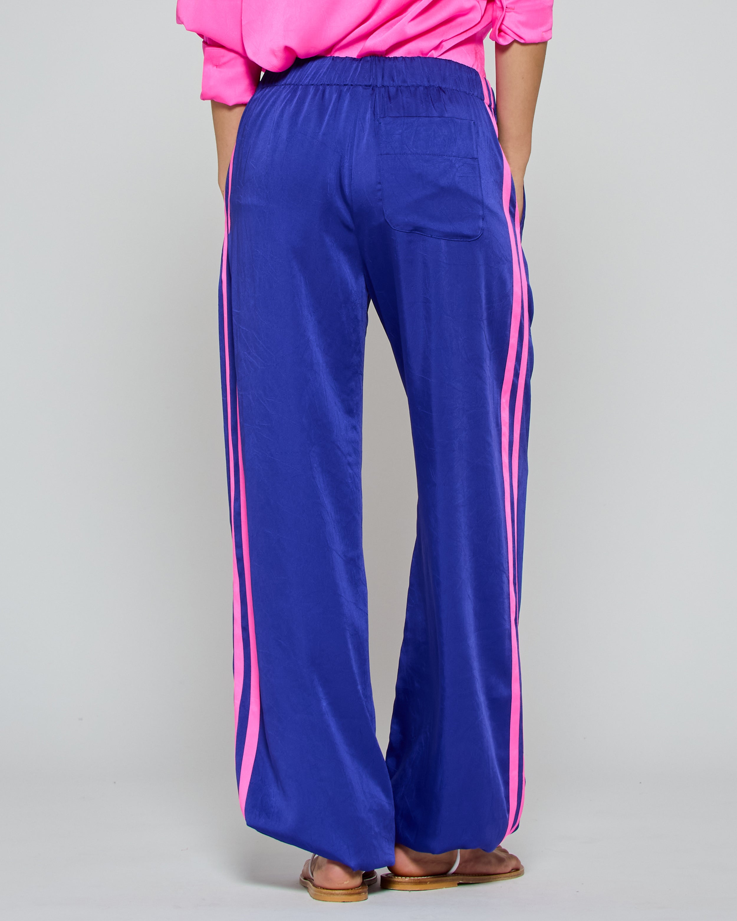 Serena Jogger '25 - Women's Athletic Joggers in Violet Blue | Comfortable Running Pants for Yoga, Gym & Lounge Wear