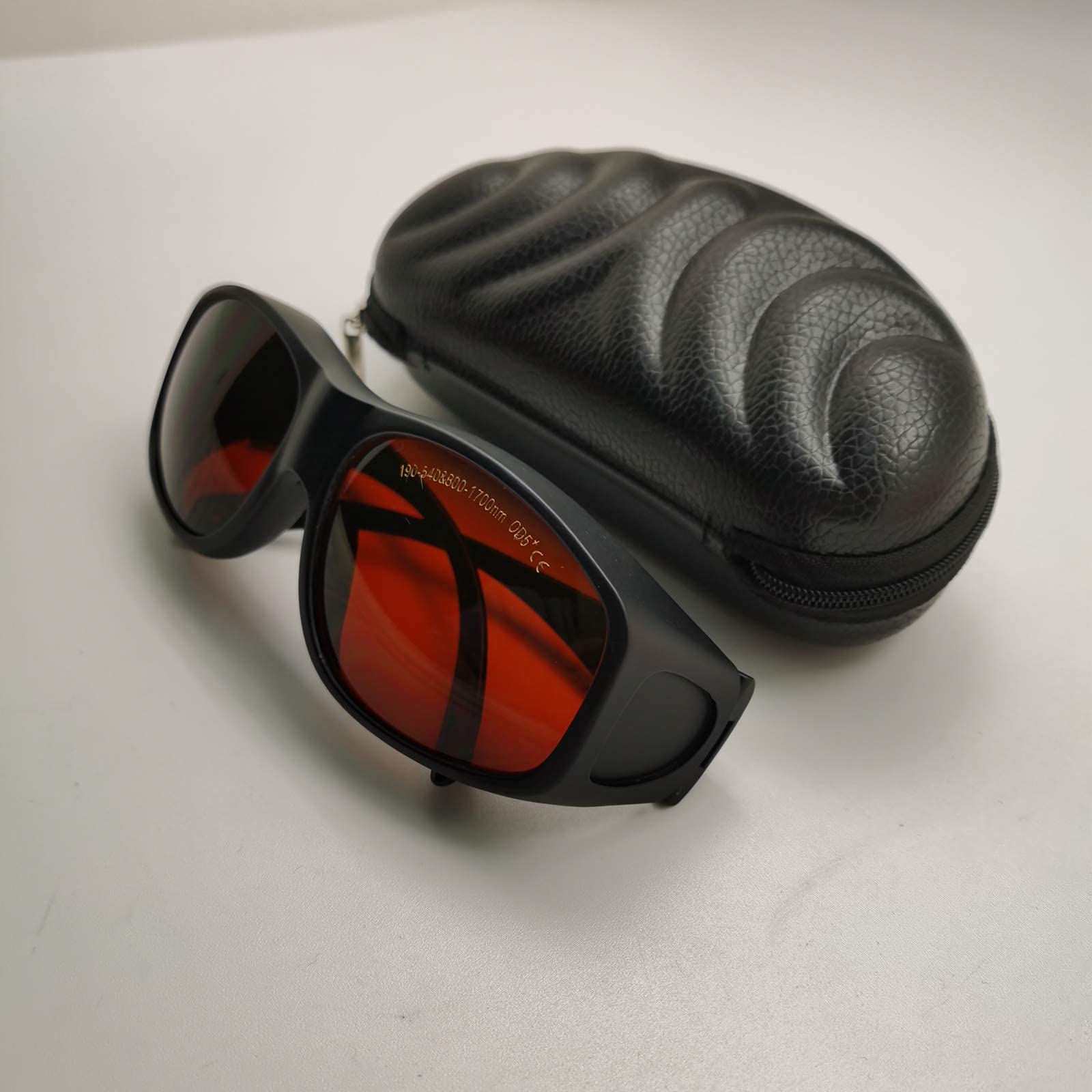 MCWlaser Laser Safety Glasses - Protective Goggles for 355nm, 532nm, 808nm, 980nm, 1064nm Wavelengths (190-540nm & 800-1700nm Range) - OD6+ High Absorption Laser Eyewear for Lab, Medical, Industrial & DIY Laser Applications