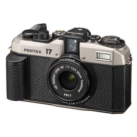 Pentax 17 Film Camera - Vintage Style 35mm Point & Shoot Camera for Travel, Street Photography & Everyday Use