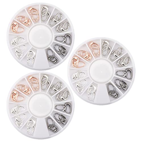 Beaupretty 3D Nail Art Studs & Charms for Manicure - Nail Jewelry Decorations for DIY Nail Art Design