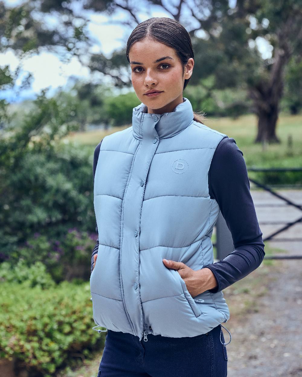 Women's Lightweight Puffer Vest - Warm & Stylish Body Warmer for Outdoor Activities, Hiking, and Casual Wear