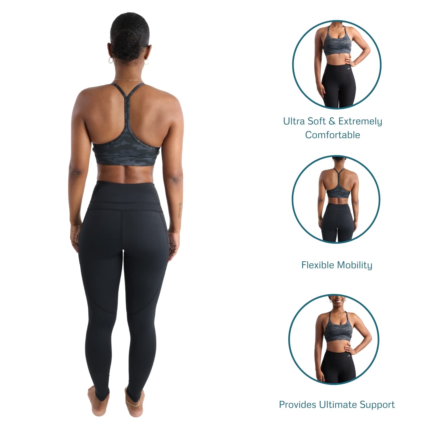 CompressionZ Women's High Impact Sports Bra - No-Bounce Support for Running, Gym & Workouts | Perfect for CrossFit, HIIT & Intense Training