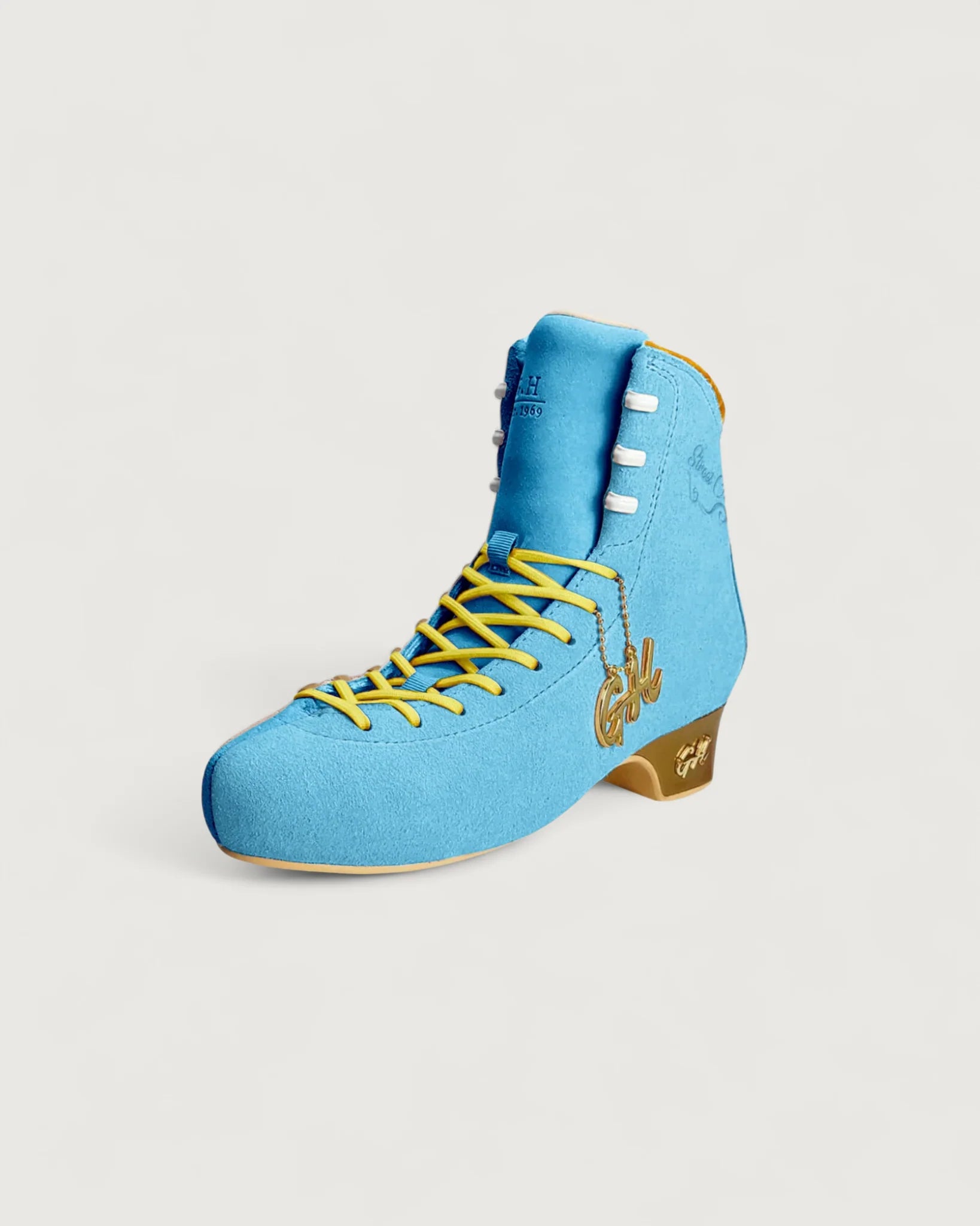 GH Street Clouds Roller Skates Boot Only - High Top Quad Roller Skate Shoes for Women & Men - Perfect for Outdoor Skating, Rink, Park, and Street Performance