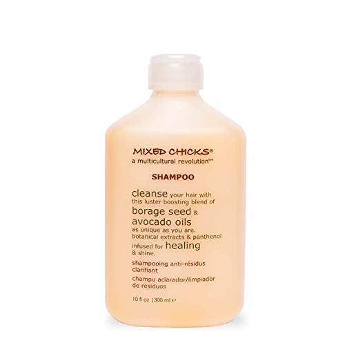 Mixed Chicks Gentle Clarifying Shampoo for Curly & Wavy Hair - Sulfate Free, Moisturizing Formula (10 fl oz) - Perfect for Daily Use & Natural Hair Care Routine