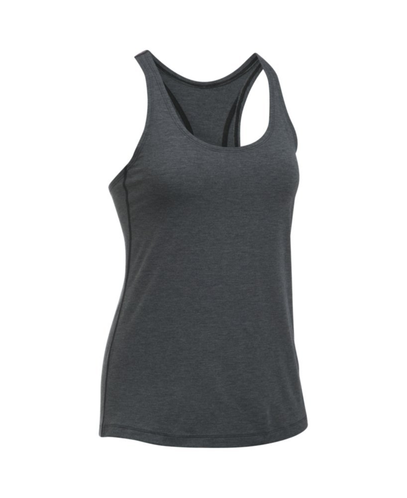 Under Armour Women's UA Skyward Tank Top - Breathable Workout Shirt for Running, Yoga & Gym - Asphalt Heather/Graphite