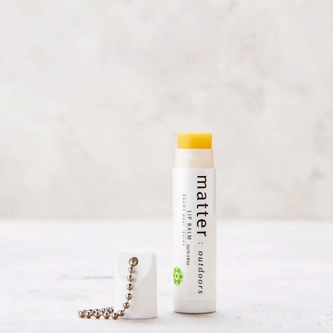 Matter Company SPF 30 Moisturizing Lip Balm for Dry Lips - Natural Sun Protection for Hiking, Skiing & Outdoor Activities