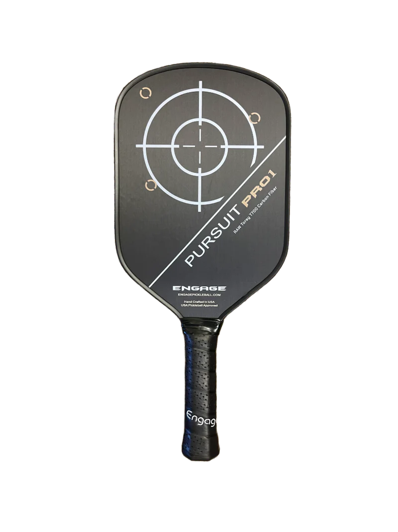 Engage Pursuit Pro1 Pickleball Paddle - Premium Carbon Fiber Paddle for Competitive Play | Perfect for Tournaments & Outdoor Games