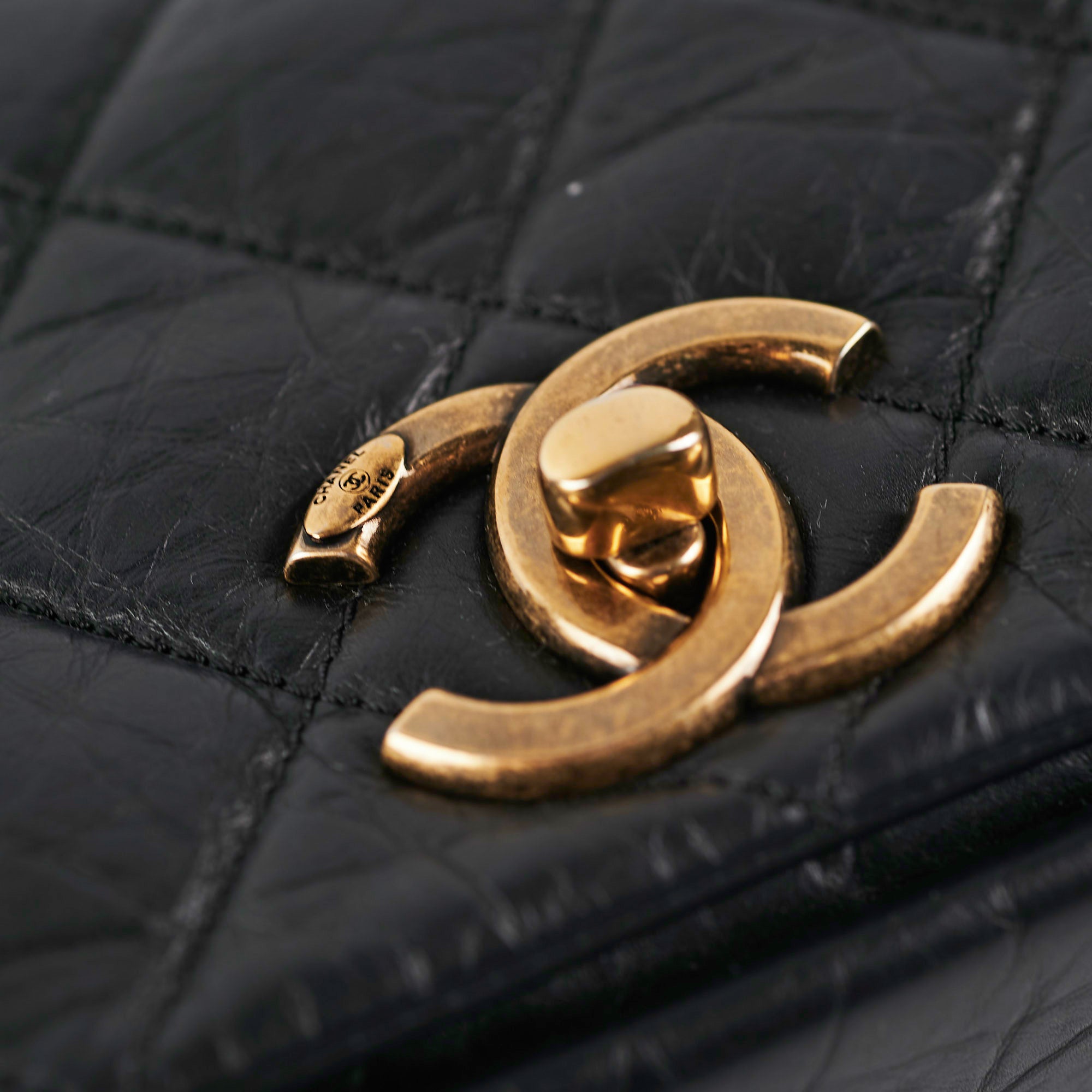 Chanel Pondichery Handbag - Luxury Leather Shoulder Bag for Women, Black - Perfect for Work, Travel & Evening Events