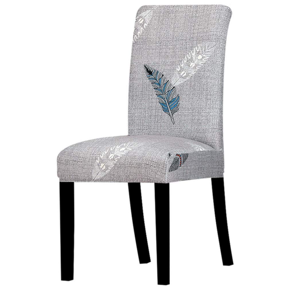 Elastic Printed Dining Chair Covers Set of 2 - Stretchable Slipcovers for Office, Hotel, Banquet & Home Decor - Perfect for Dining Room, Kitchen, Wedding & Party Decorations