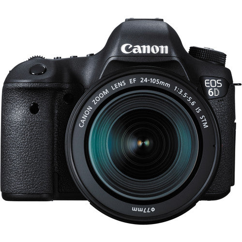Canon EOS 6D DSLR Camera Bundle with EF 24-105mm f/3.5-5.6 IS STM Lens & EF 75-300mm f/4-5.6 III Lens + 21-Piece Accessory Kit - Professional Photography for Travel, Portraits & Wildlife