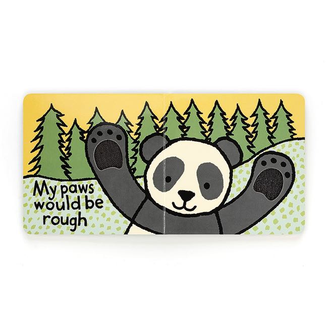 Jellycat If I Were A Panda Board Book - Soft Plush Panda Toy & Interactive Storybook for Babies & Toddlers | Perfect for Bedtime, Playtime & Early Learning