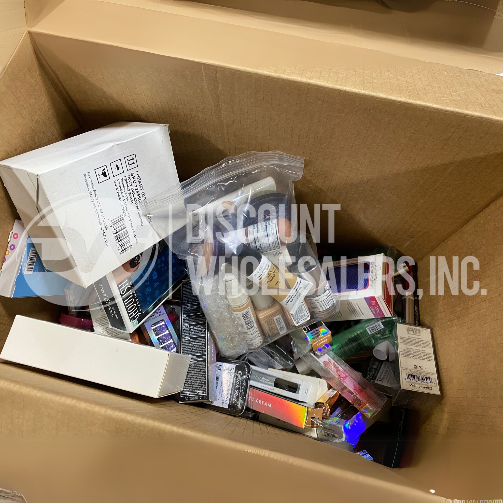 Wholesale Cosmetic DWI Mix - 250 Pcs Box | Professional Makeup Blending & Contouring Kit for Salons & Makeup Artists