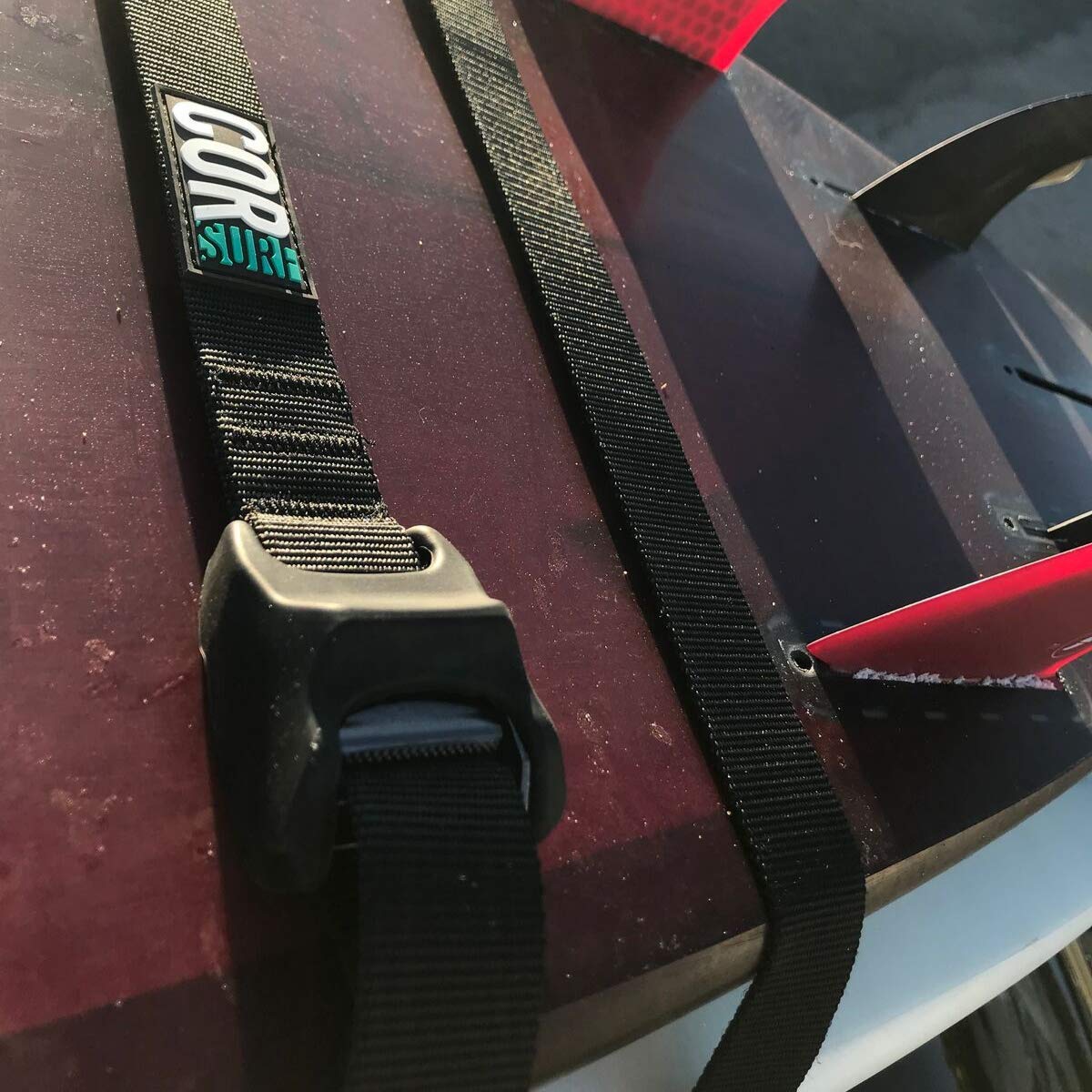 Premium Aero Roof Rack Pads with Scratch-Resistant Silicone Buckle Tie Down Straps (28