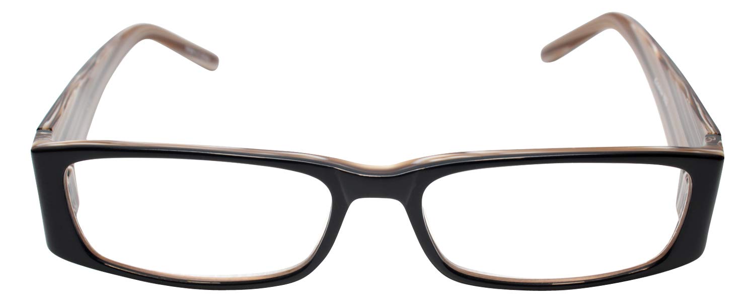 Calabria 852 Designer Reading Glasses with Hard Case - Stylish & Durable for Reading, Work, and Everyday Use