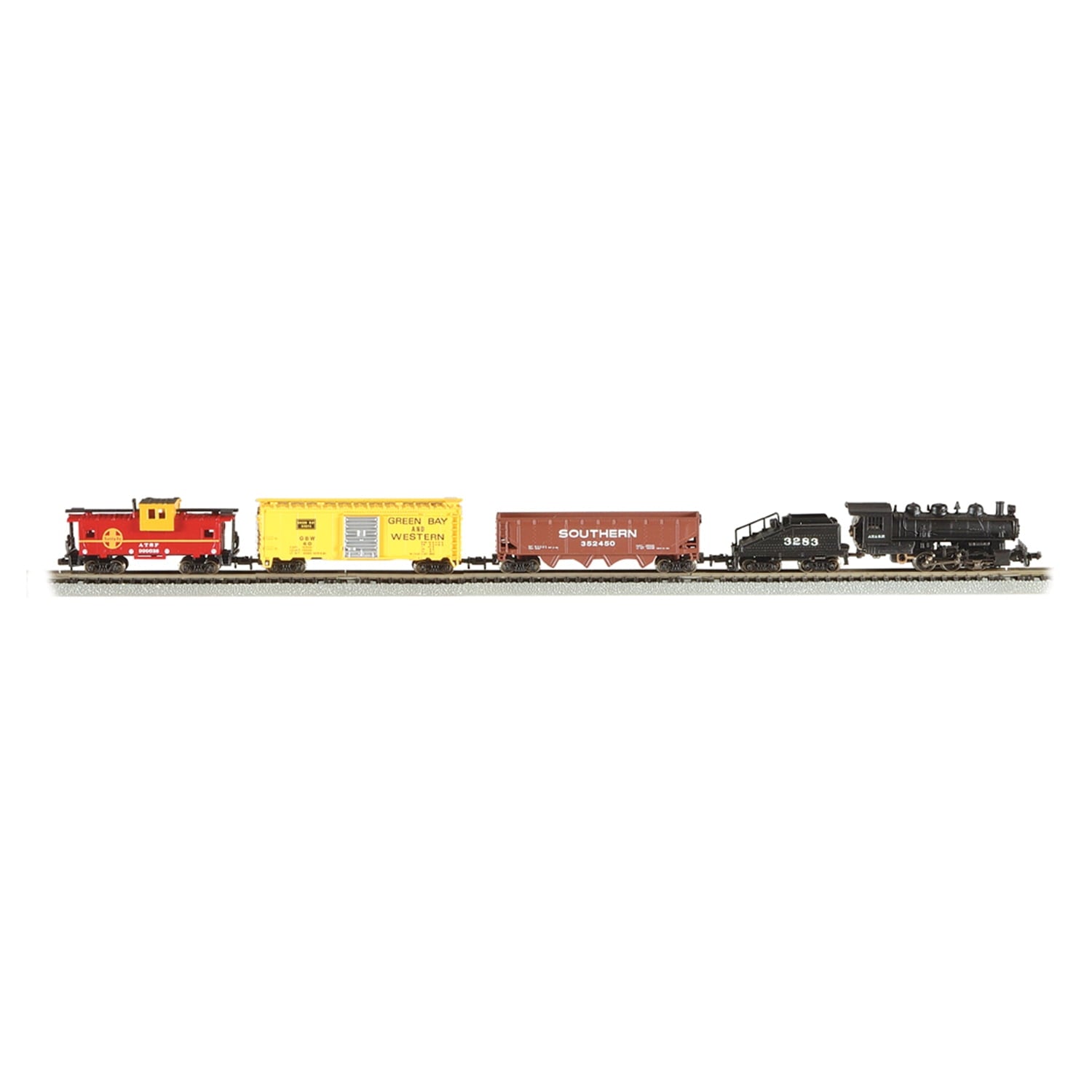 Bachmann Trains Yard Boss Ready-To-Run N Scale Electric Train Set - Perfect for Model Railroad Enthusiasts & Home Layouts