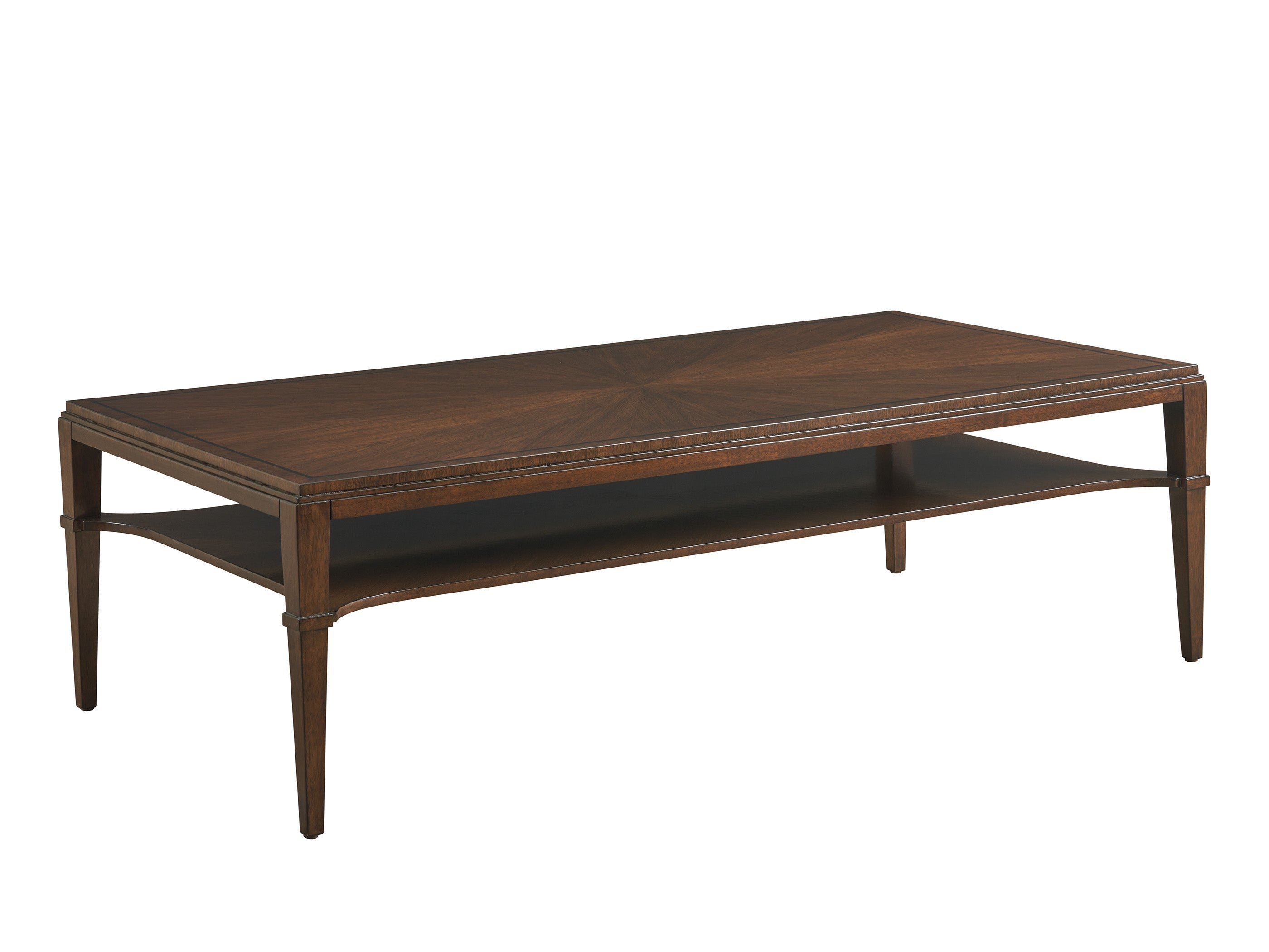 Andora Starburst Cocktail Table - Modern Round Coffee Table with Glass Top for Living Room, Lounge & Bar Decor - Perfect for Entertaining Guests & Relaxing