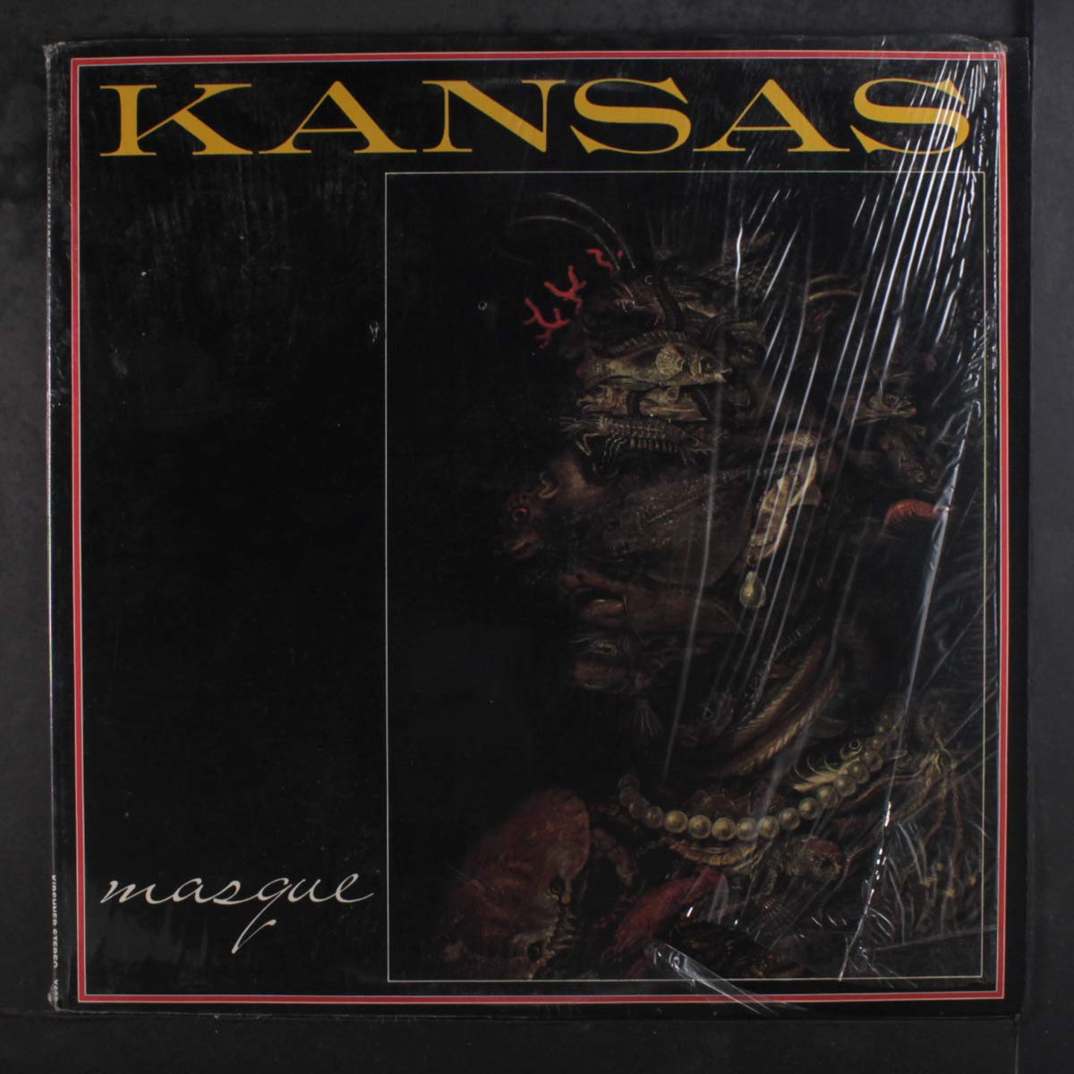 Kansas - Masque 1975 Vinyl LP Record | Classic Rock Album | Collectible Vinyl for Music Enthusiasts & Audiophiles | Perfect for Home Listening & Vintage Music Collections