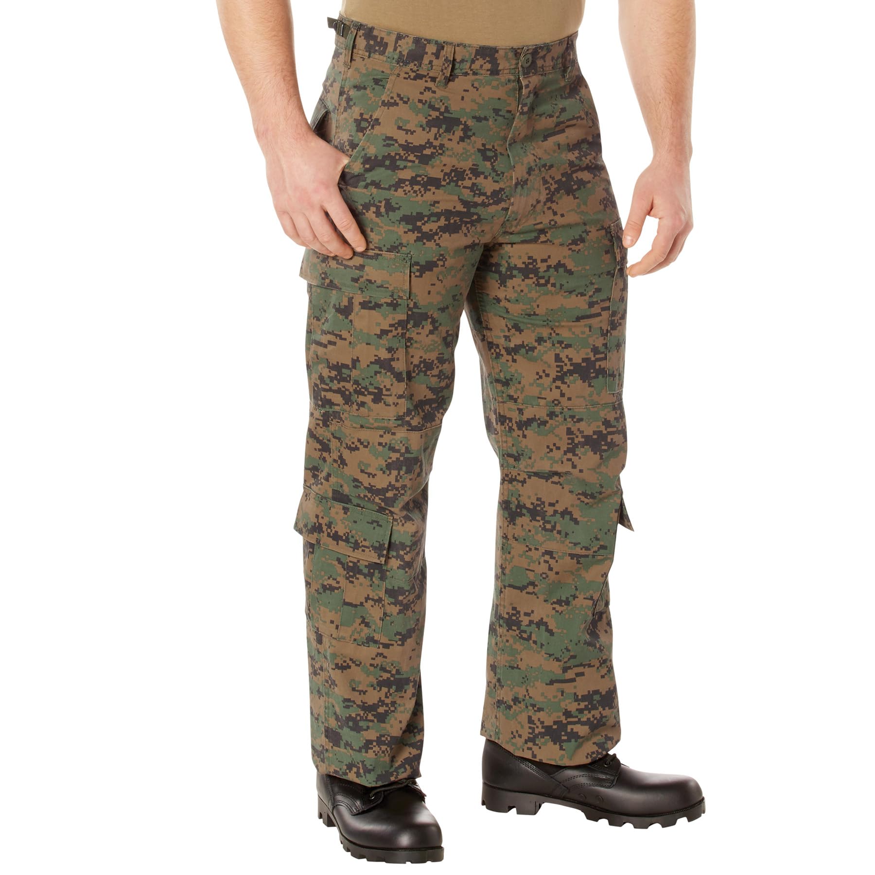 Rothco Vintage Paratrooper Fatigue Pants - Military Cargo Pants with Camouflage Pattern for Outdoor Hiking, Camping & Tactical Use