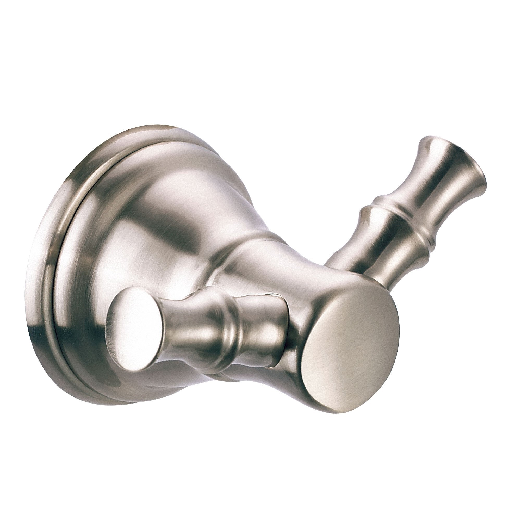 Danze South Sea Bamboo Style Brushed Nickel Towel Hook & Robe Hook - Perfect for Bathroom, Spa, and Bedroom Organization