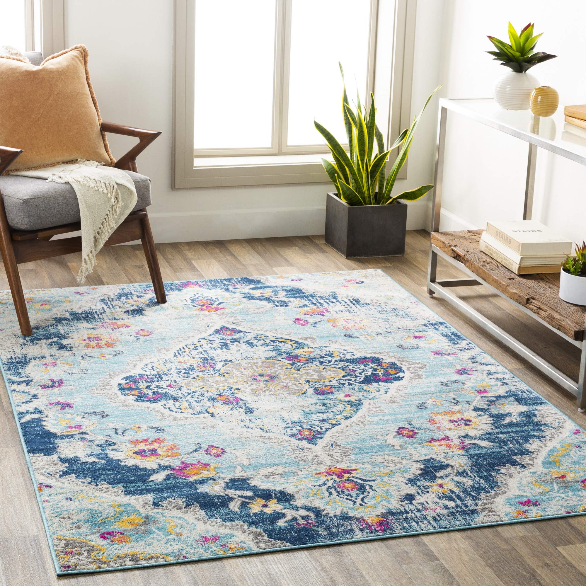 Artistic Weavers Antioch Blue Area Rug 6'7