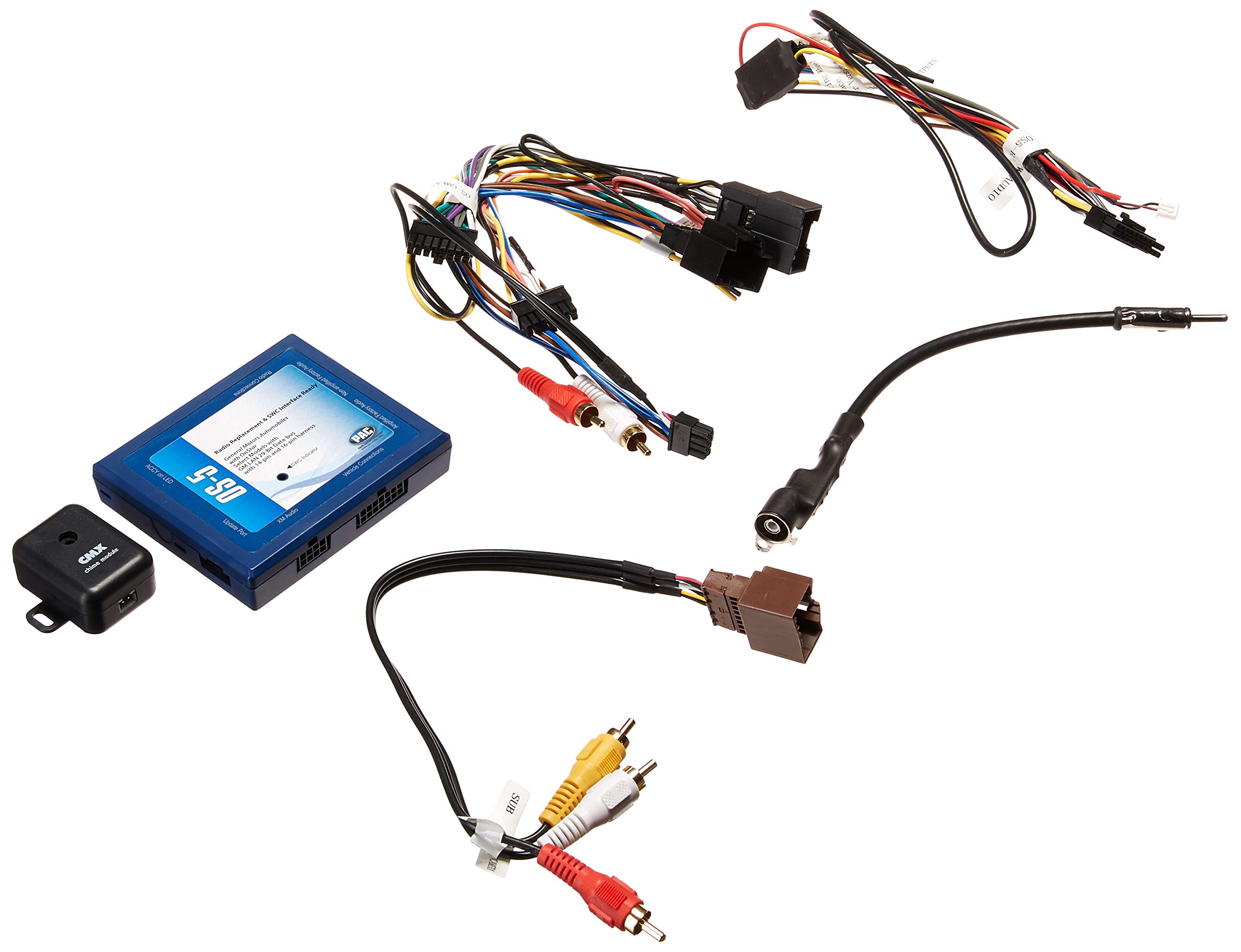 PAC OS2-GM32 OnStar Radio Replacement Interface for Select Cadillac Vehicles - Seamless Upgrade for Cadillac CTS, SRX & Escalade - Perfect for DIY Car Audio Installation & Factory System Replacement