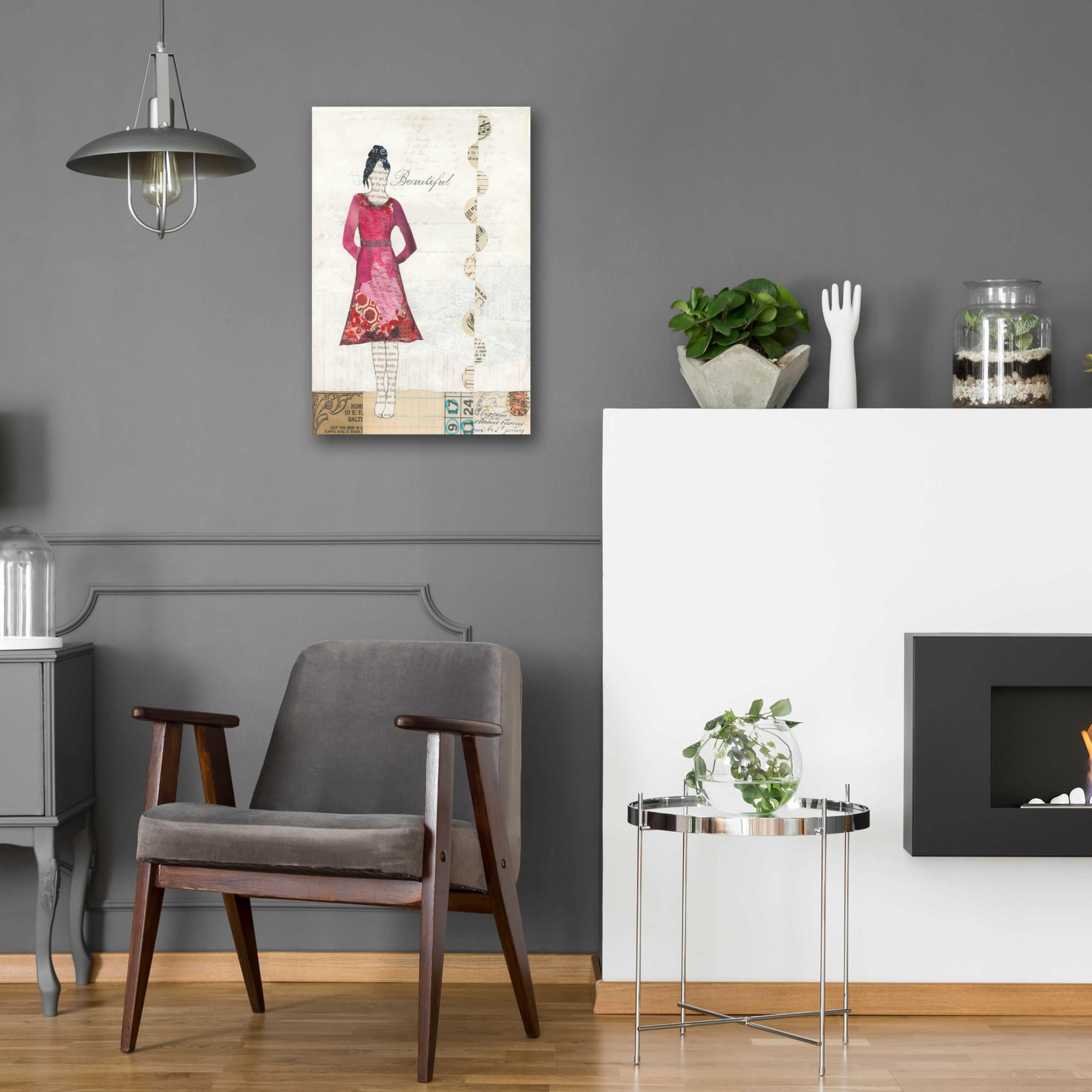 Epic Art 'Ready To Go II' by Courtney Prahl - 16x24 Inch Acrylic Glass Wall Art Decor for Living Room, Bedroom & Office - Modern Abstract Painting for Home & Office Decoration