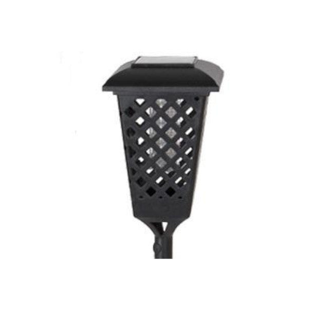 DECOLITE Solar-Powered LED & UV Bug Zapper Lamp - Outdoor Mosquito Killer for Patio, Garden, and Backyard - 49029