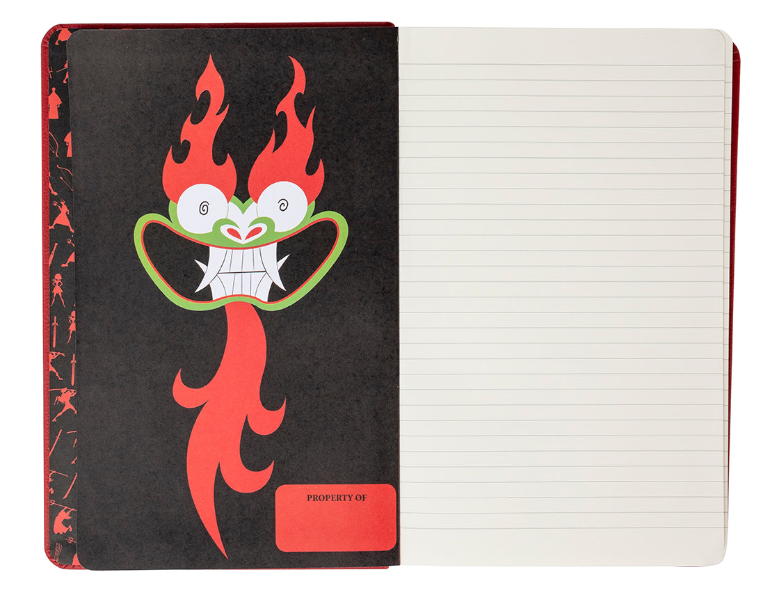 Samurai Jack Hardcover Ruled Journal - Premium Lined Notebook for Writing, Sketching & Note Taking - Perfect Gift for Anime Fans, Students & Artists - A5 Size with Durable Cover