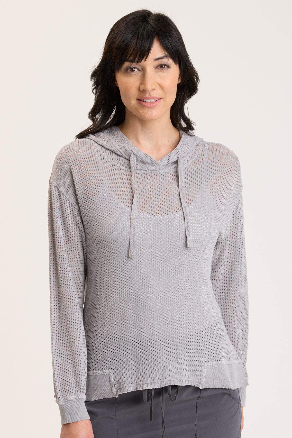 Breathable Mesh Sidel Hoodie for Men & Women - Lightweight Athletic Pullover for Running, Gym & Outdoor Activities