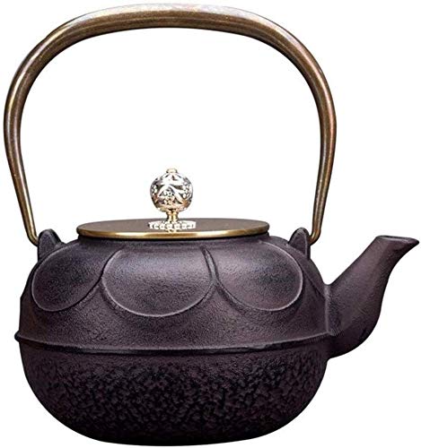 Premium Japanese Cast Iron Teapot - SHENGDAFASHANGCHENG Stovetop Safe Iron Kettle for Kung Fu Tea, Traditional Tetsubin Teapot for Home, Office & Tea Ceremonies - Perfect for Brewing Green Tea, Black Tea & Herbal Infusions