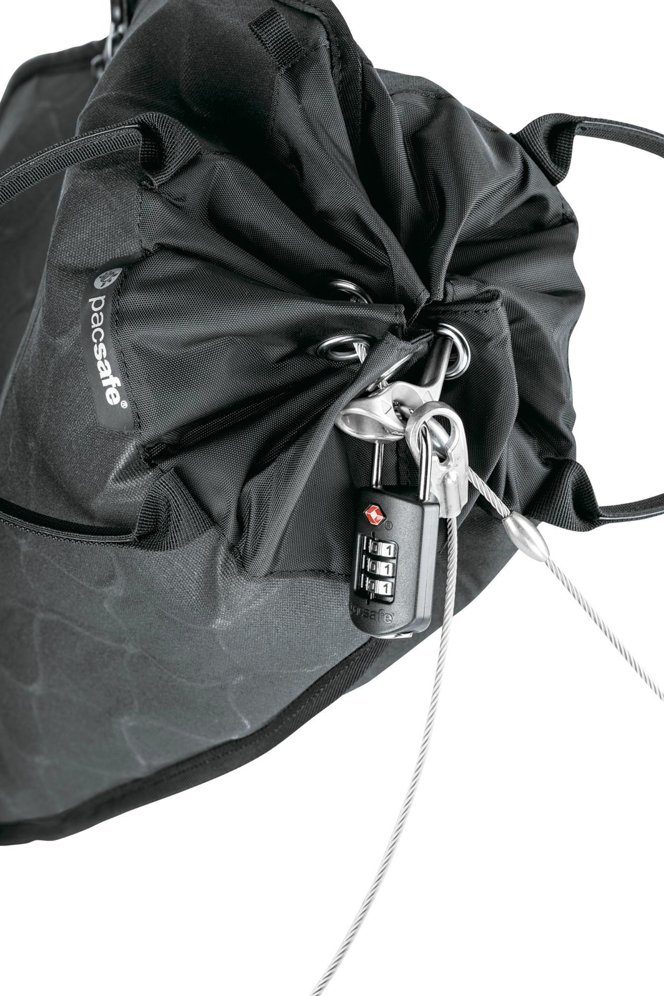 Pacsafe Travelsafe 12L GII Portable Anti-Theft Travel Bag - Secure Your Valuables for Hotels, Beaches & Adventures